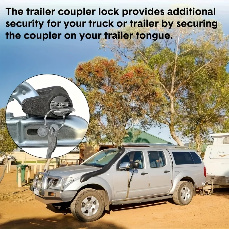 Urban Farming Equipment - Trailer Hitch Lock, it features a