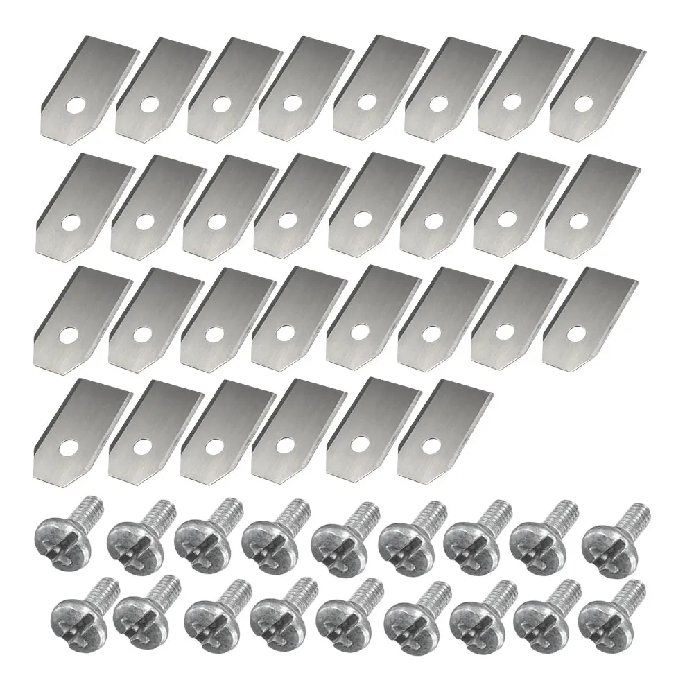 Urban Farming Kit - 18/30PCS Lawn Mower Cutting Blades Set