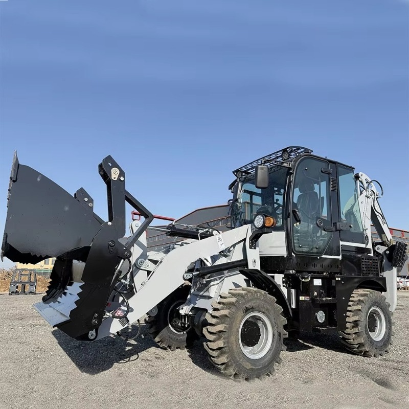 Landscape Urban Farming - Compact Multi-Purpose Backhoe Loader 4x4 Diesel