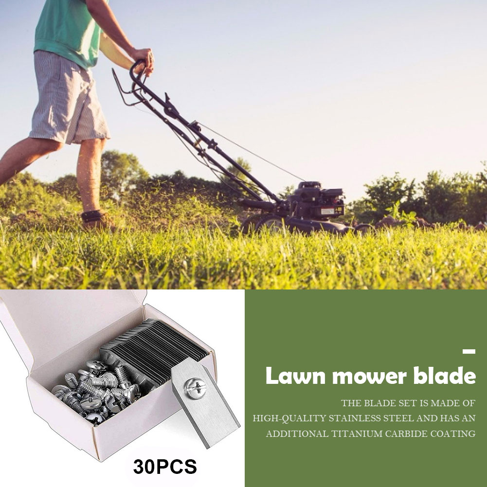 18/30PCS Lawn Mower Cutting Bl - đánh giá và giá Urban Farming Kit