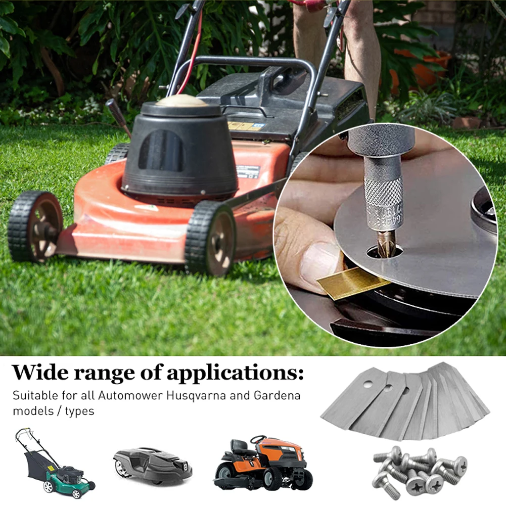 30PCS Lawn Mower Cutting Blade - đánh giá và giá Urban Farming Kit