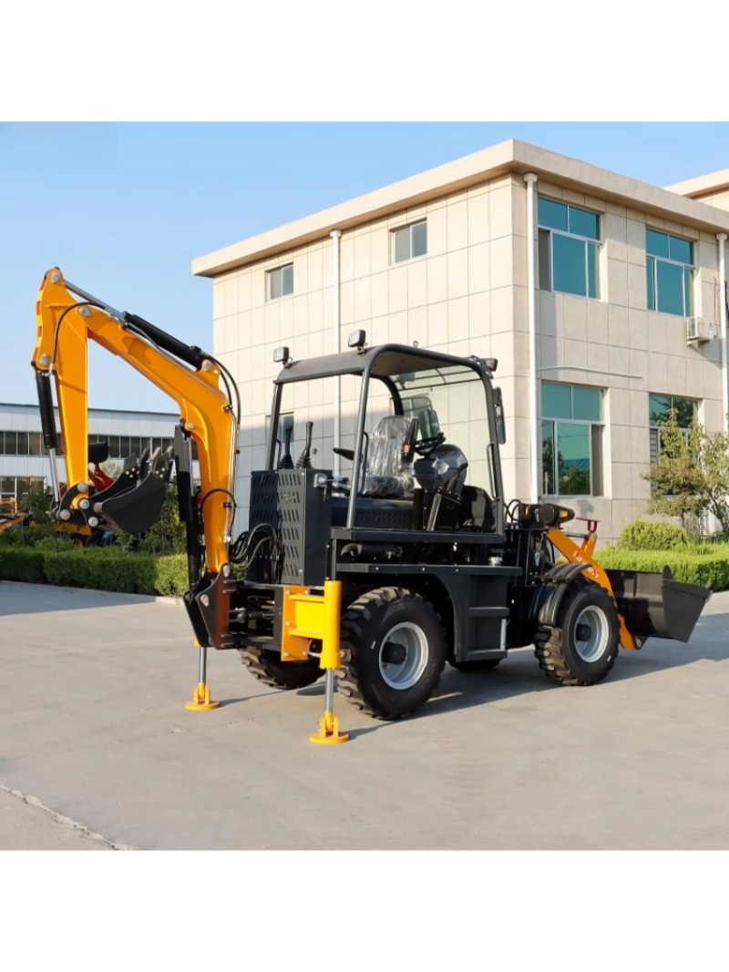 Compact Multi-Purpose Backhoe  - đánh giá và giá Landscape Urban Farming